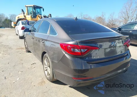 2017 Hyundai Sonata Se z USA, uszkodzony, nr VIN 5NPE24AF5HH458366